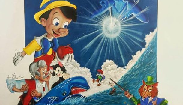 Foto murales Pinocchio